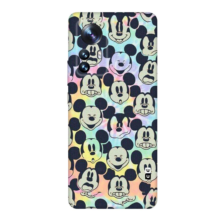 Fun Rainbow Faces Original Polycarbonate Back Case for Xiaomi 12 Pro