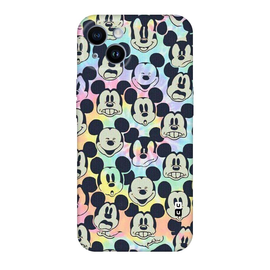Fun Rainbow Faces Original Polycarbonate Back Case for iPhone 14