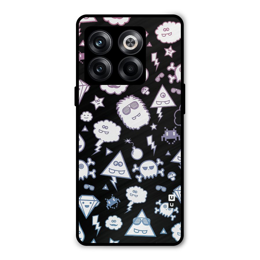 Funny Faces Metal Back Case for OnePlus 10T