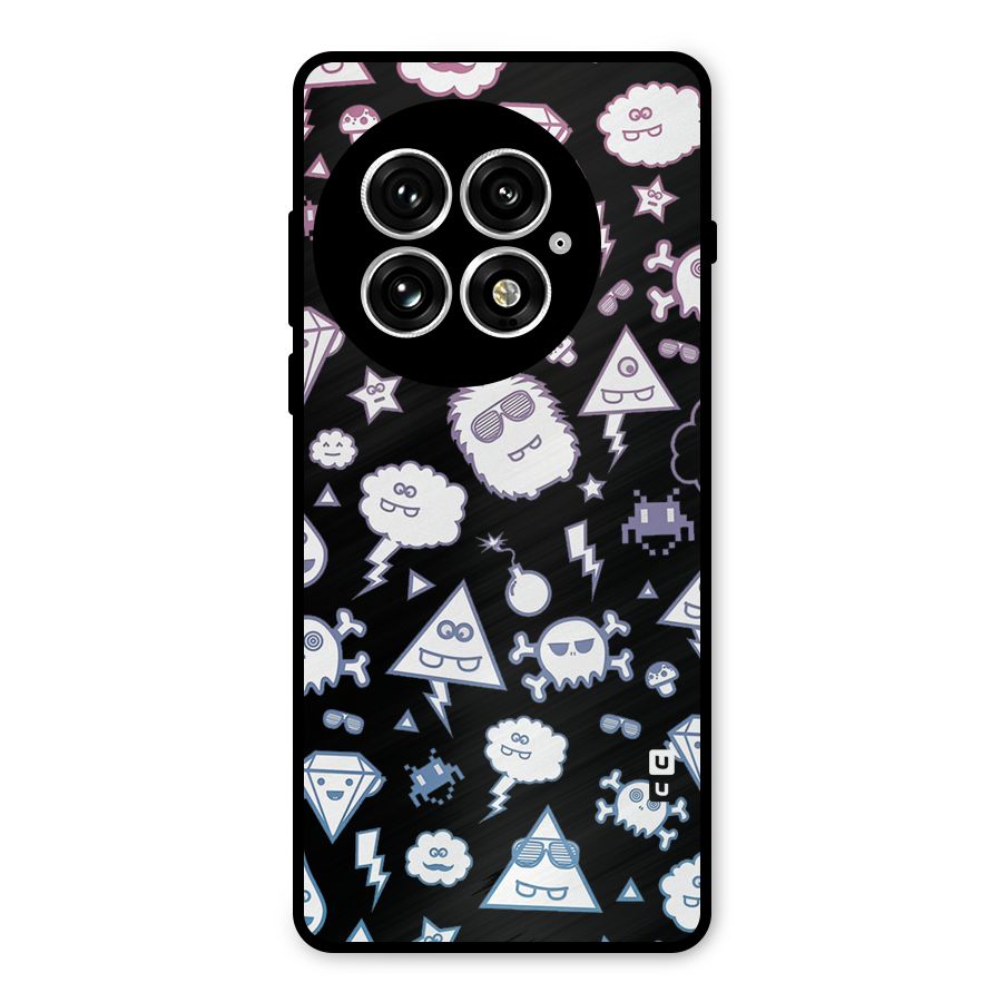 Funny Faces Metal Back Case for OnePlus 13