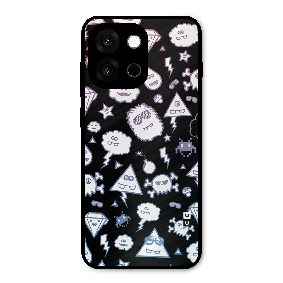 Funny Faces Metal Back Case for OnePlus 13s