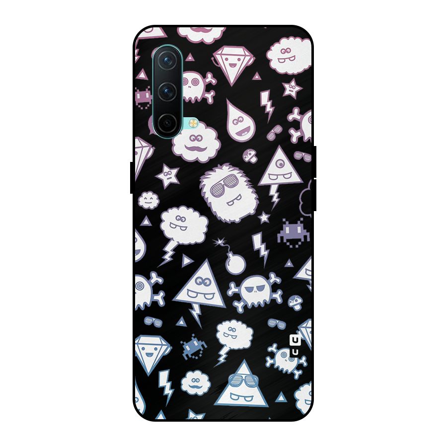 Funny Faces Metal Back Case for OnePlus Nord CE 5G