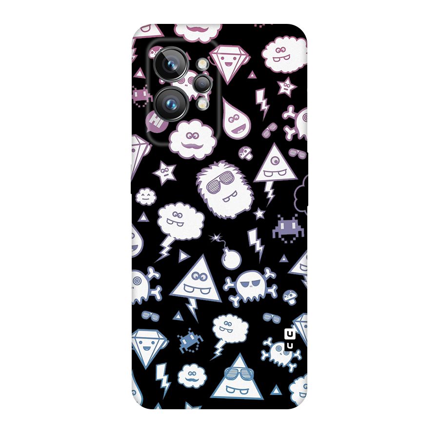 Funny Faces Original Polycarbonate Back Case for Realme GT2 Pro