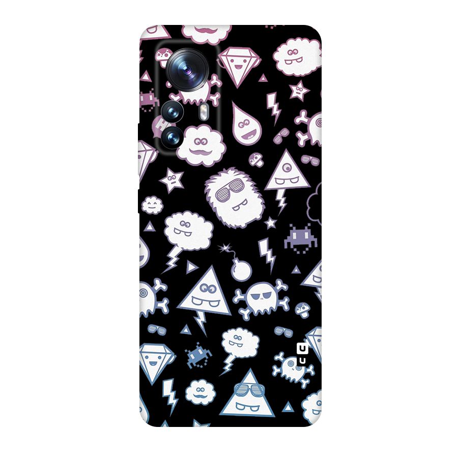 Funny Faces Original Polycarbonate Back Case for Xiaomi 12 Pro