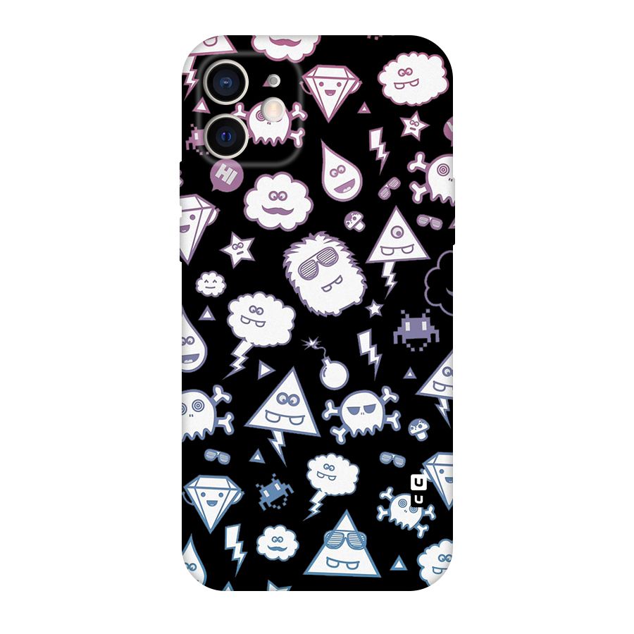 Funny Faces Original Polycarbonate Back Case for iPhone 12