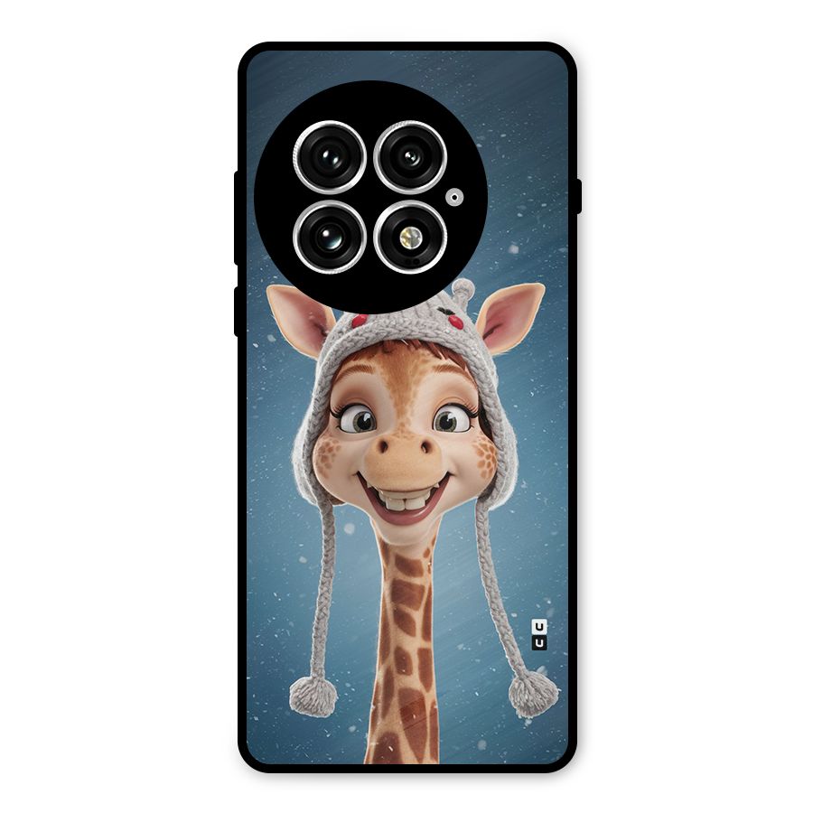 Funny Giraffe Metal Back Case for OnePlus 13
