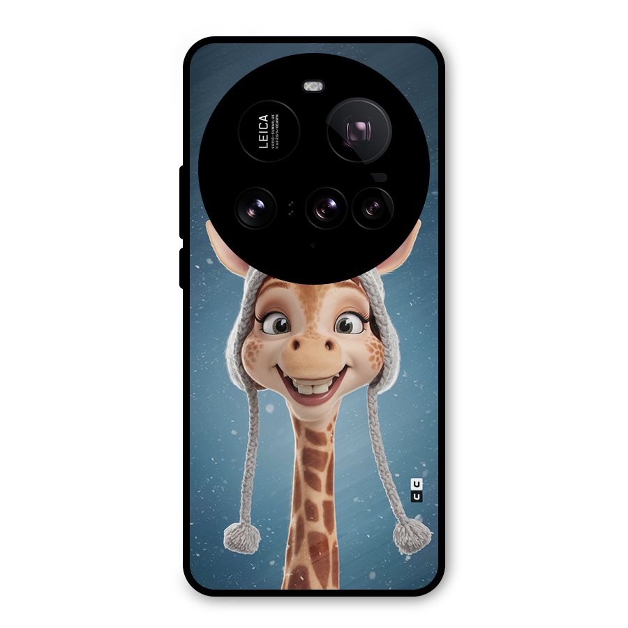 Funny Giraffe Metal Back Case for Xiaomi 15 Ultra
