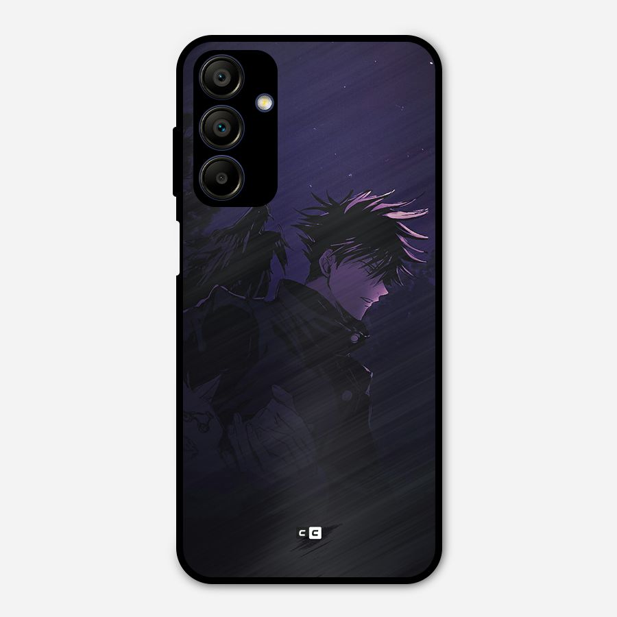Fushiguro Demon Crows Metal Back Case for Galaxy A15 5G