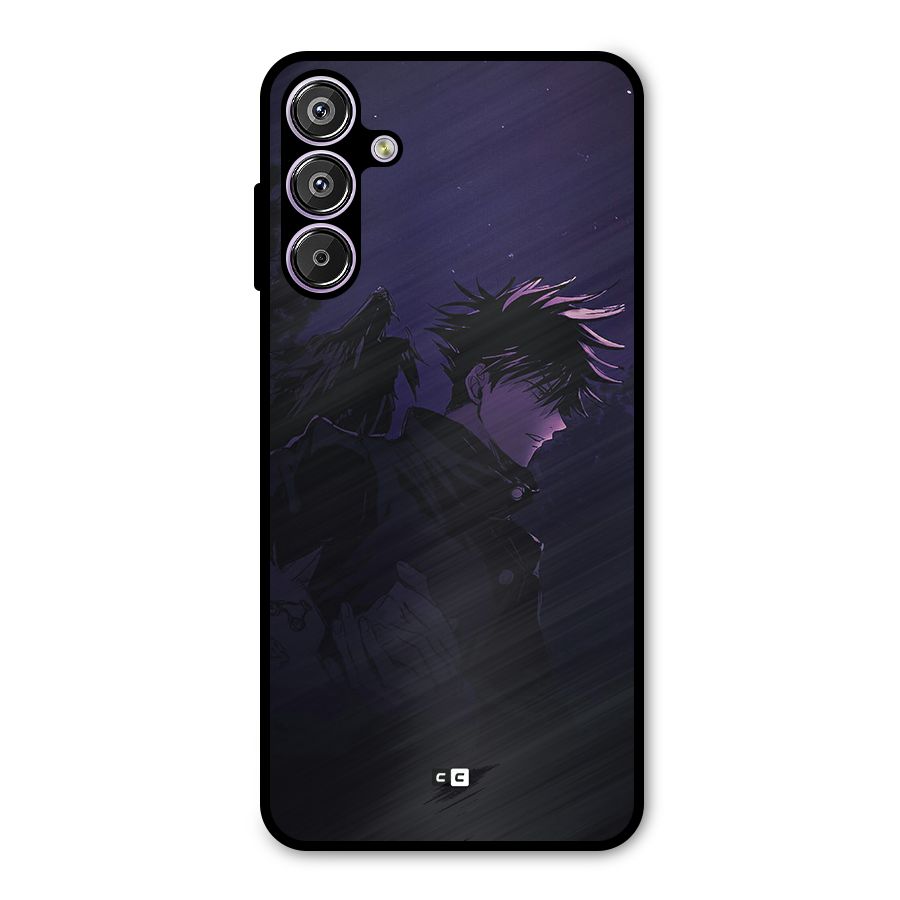 Fushiguro Demon Crows Metal Back Case for Galaxy F15