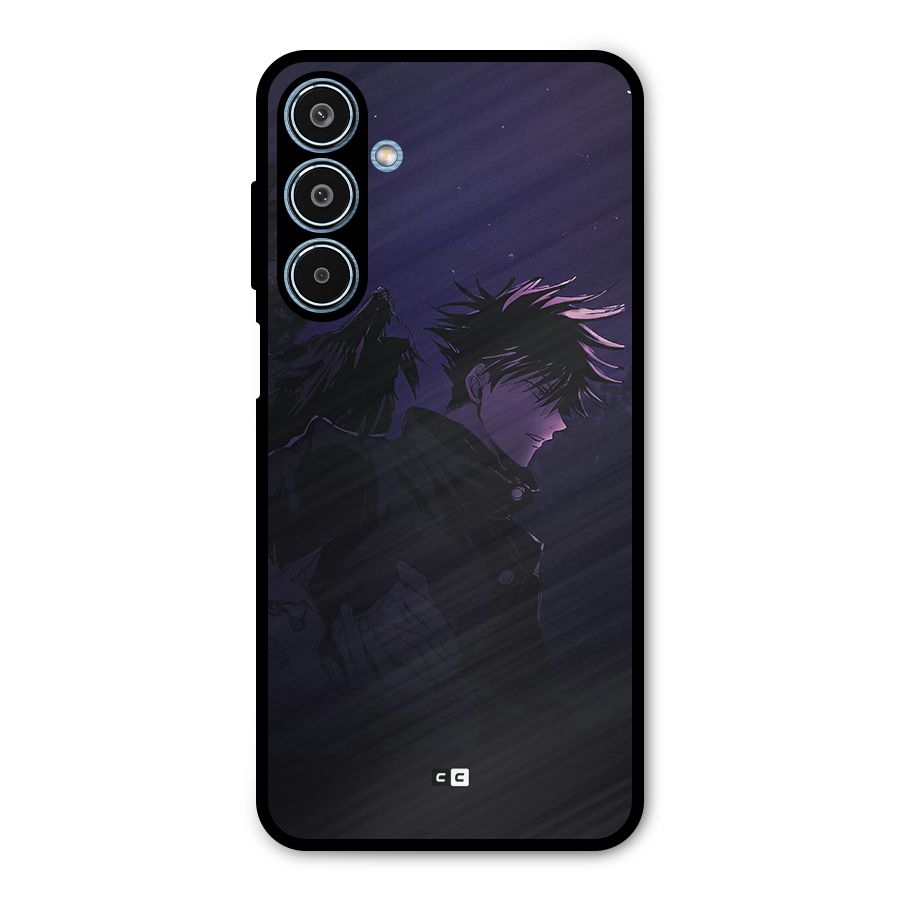 Fushiguro Demon Crows Metal Back Case for Galaxy M35
