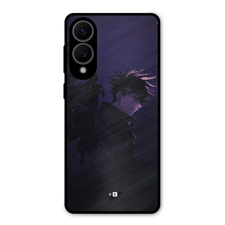 Fushiguro Demon Crows Metal Back Case for Galaxy S25 Edge