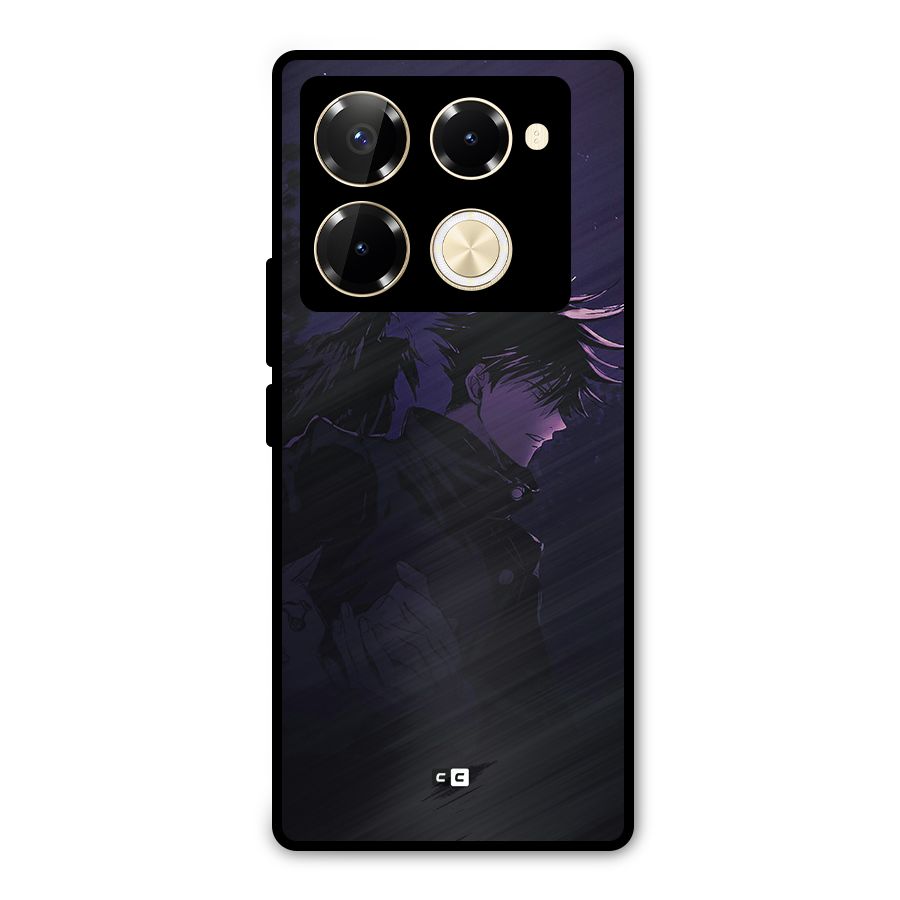 Fushiguro Demon Crows Metal Back Case for Infinix Note 40 Pro