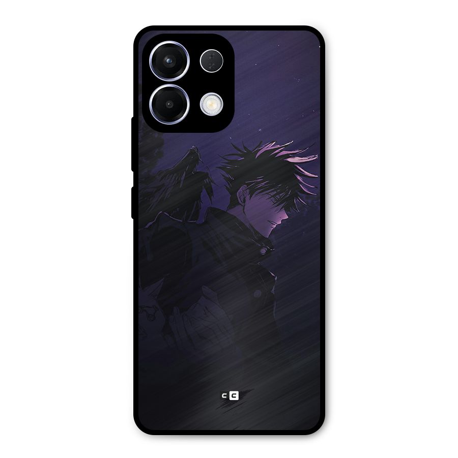 Fushiguro Demon Crows Metal Back Case for Oppo K13
