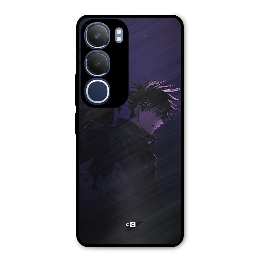 Fushiguro Demon Crows Metal Back Case for Vivo Y29