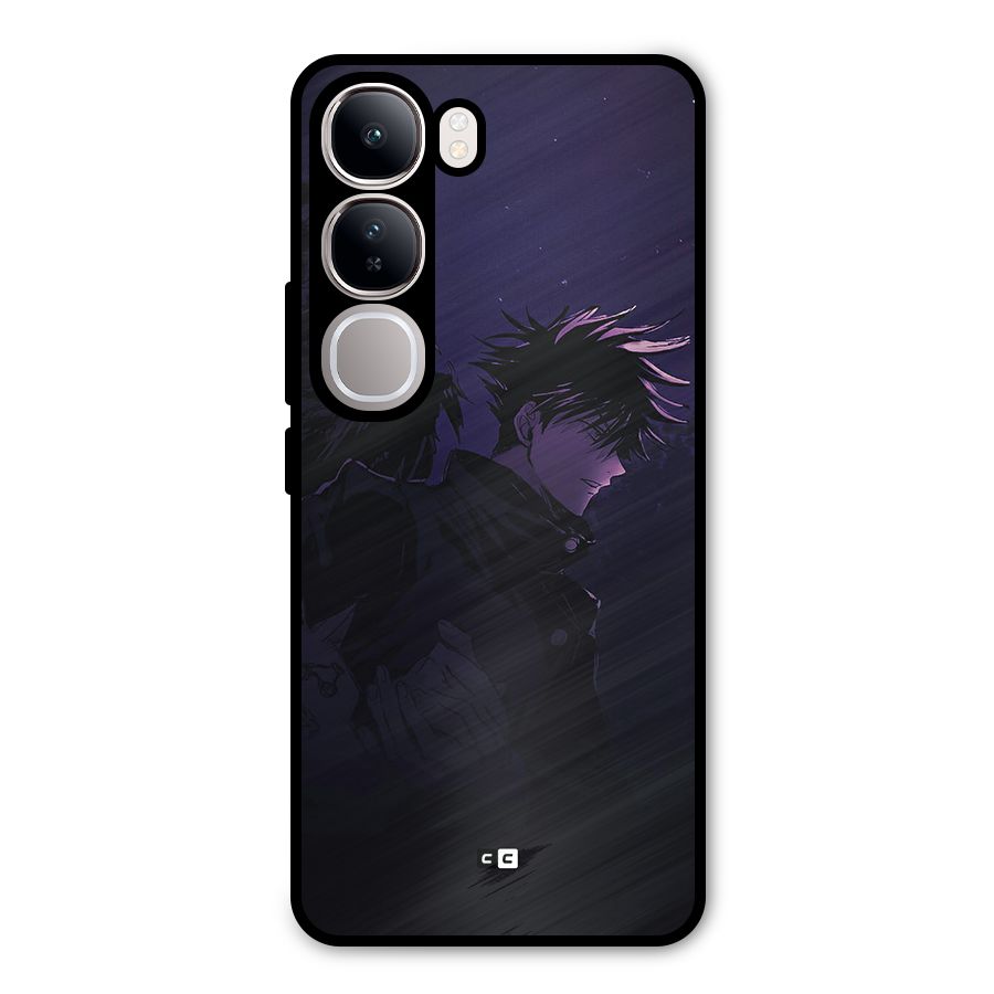 Fushiguro Demon Crows Metal Back Case for Vivo Y300