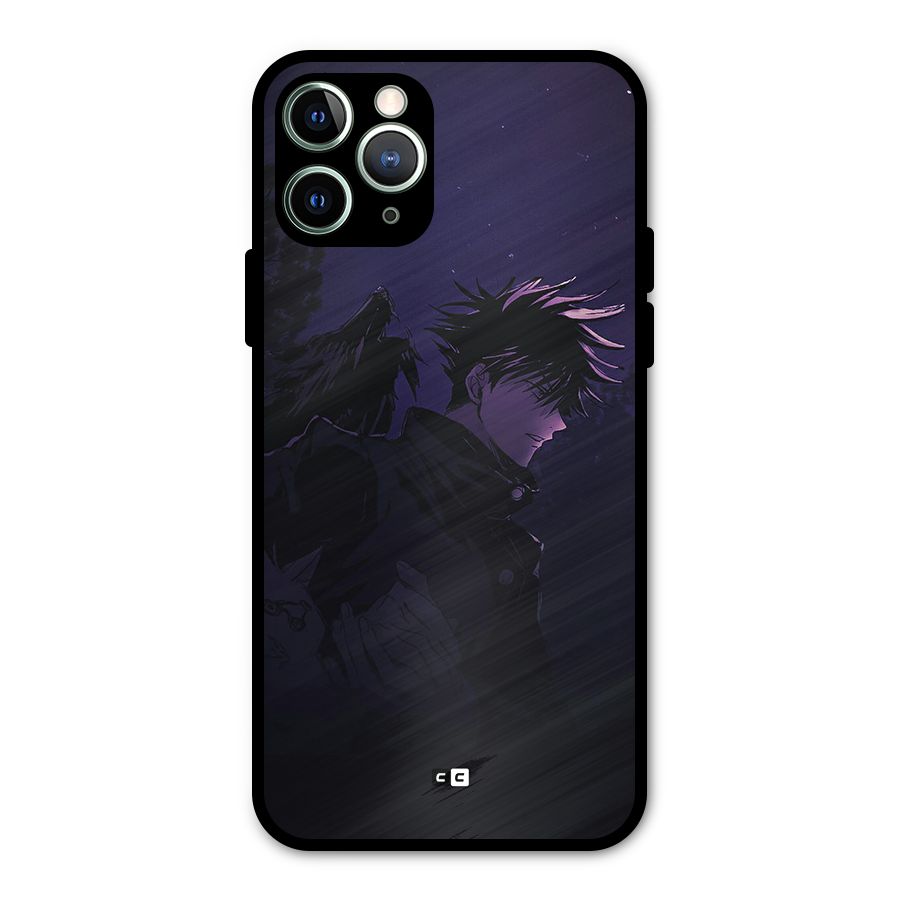 Fushiguro Demon Crows Metal Back Case for iPhone 11 Pro Max