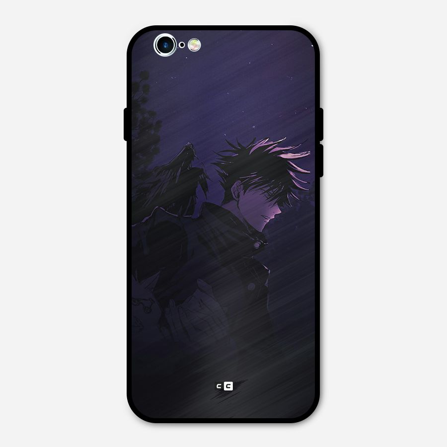 Fushiguro Demon Crows Metal Back Case for iPhone 6 6s