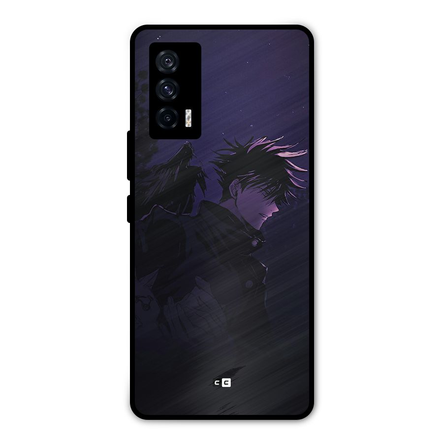 Fushiguro Demon Crows Metal Back Case for iQOO 7 5G