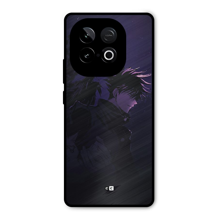 Fushiguro Demon Crows Metal Back Case for iQOO Neo 10