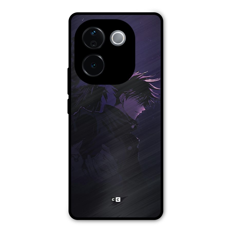 Fushiguro Demon Crows Metal Back Case for iQOO Z9s Pro