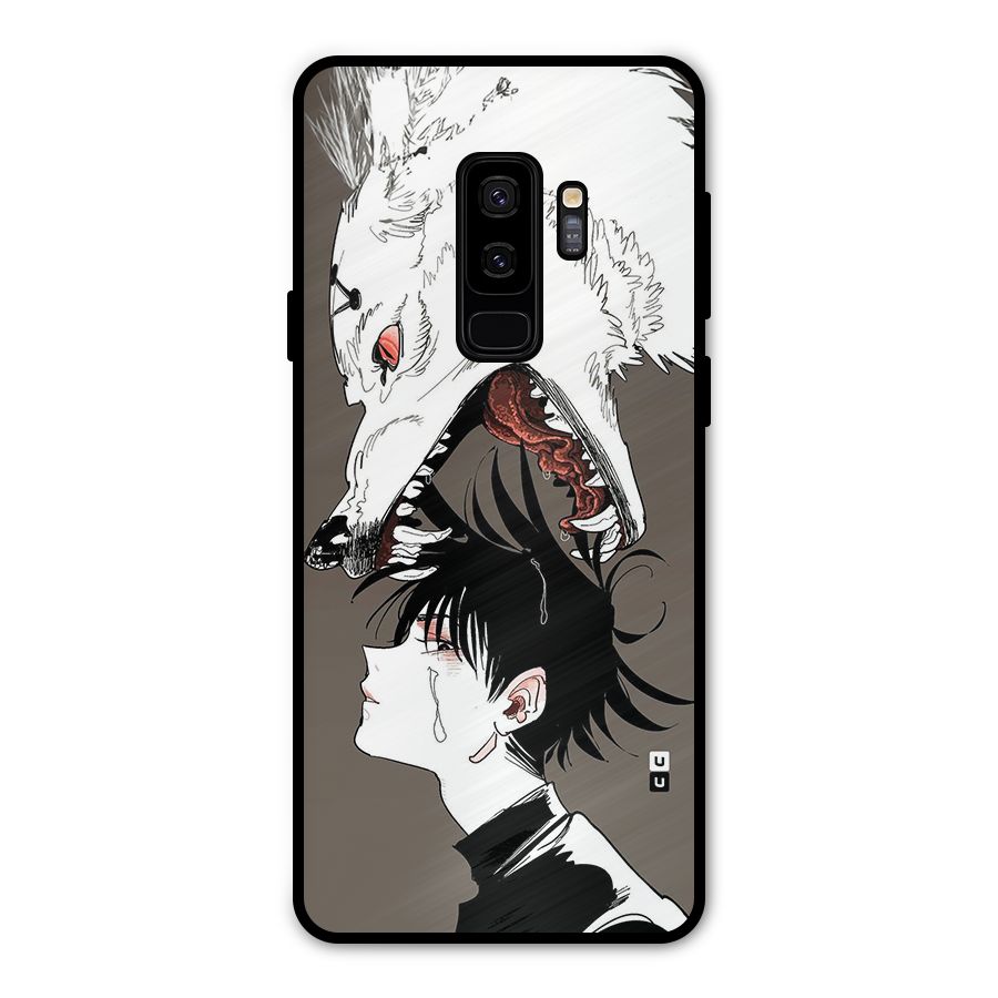 Fushiguro Demon Dog Metal Back Case for Galaxy S9 Plus