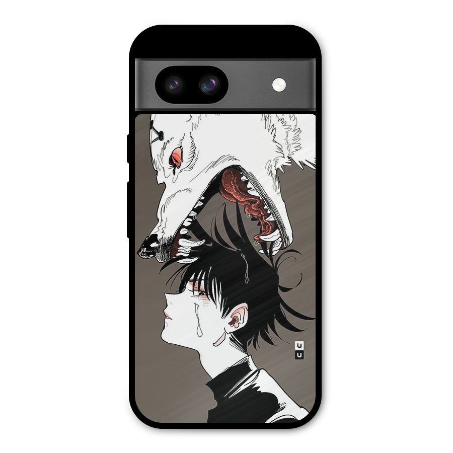 Fushiguro Demon Dog Metal Back Case for Google Pixel 8a
