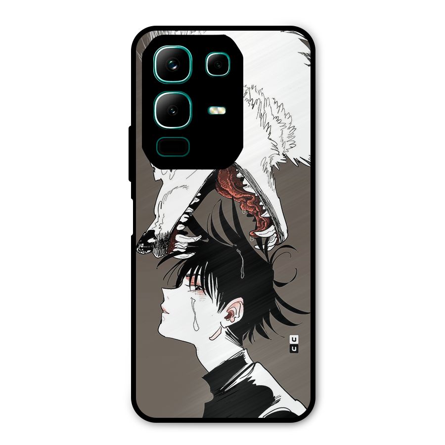 Fushiguro Demon Dog Metal Back Case for Infinix Note 50x