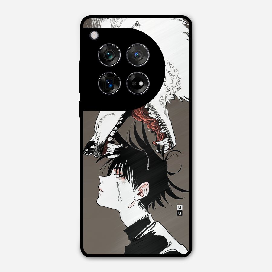 Fushiguro Demon Dog Metal Back Case for OnePlus 12