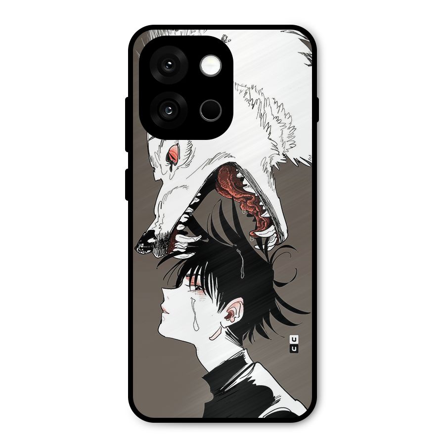 Fushiguro Demon Dog Metal Back Case for OnePlus 13s