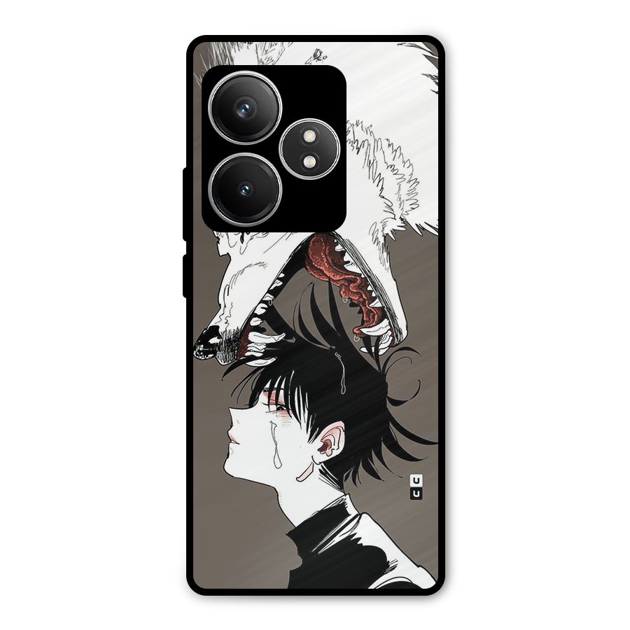 Fushiguro Demon Dog Metal Back Case for Realme GT 6T