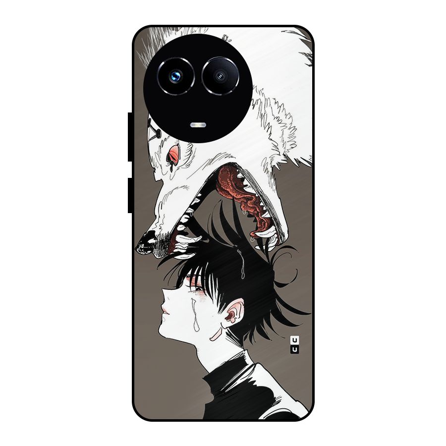 Fushiguro Demon Dog Metal Back Case for Realme Narzo 60X