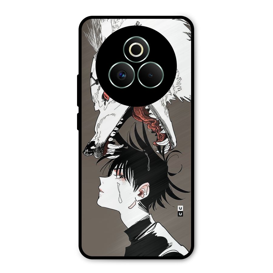 Fushiguro Demon Dog Metal Back Case for Realme P3 Pro