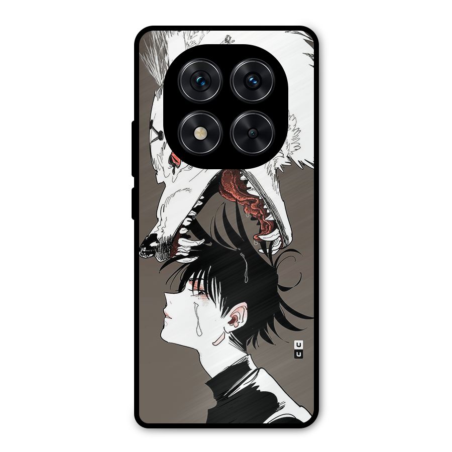 Fushiguro Demon Dog Metal Back Case for Redmi Note 14 Pro 5G