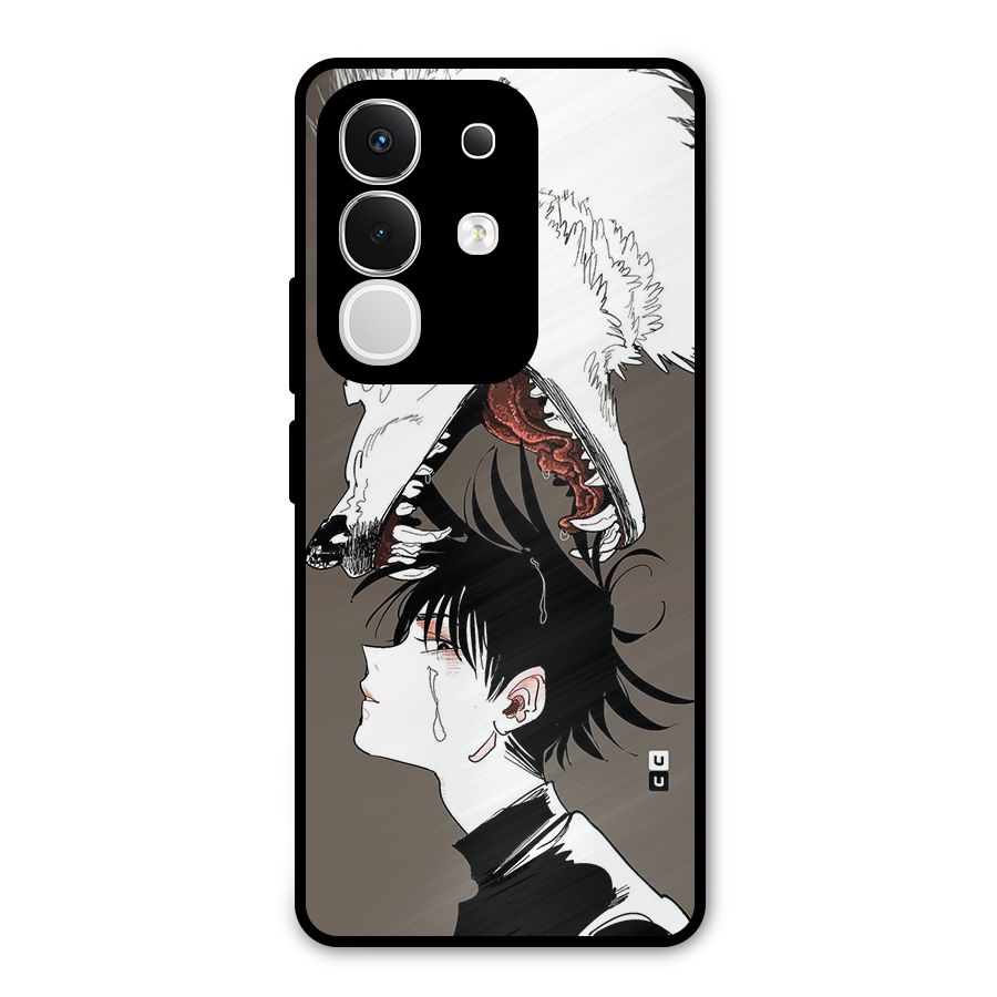 Fushiguro Demon Dog Metal Back Case for Vivo T4x