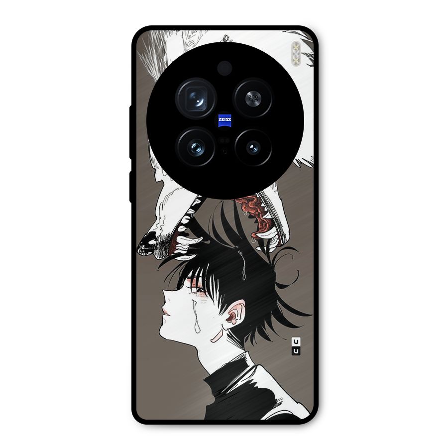 Fushiguro Demon Dog Metal Back Case for Vivo X200 Pro