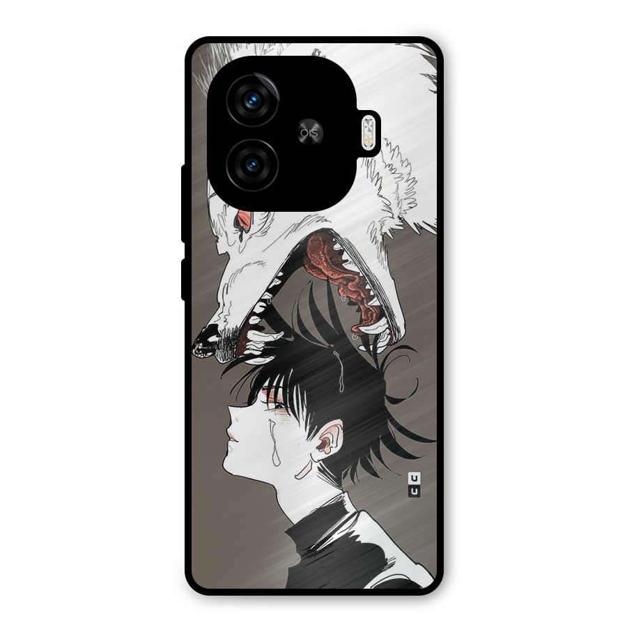 Fushiguro Demon Dog Metal Back Case for iQOO Neo 10R