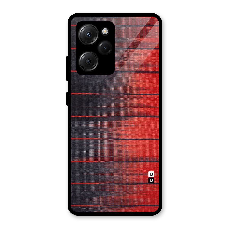 Fusion Shade Glass Back Case for Poco X5 Pro