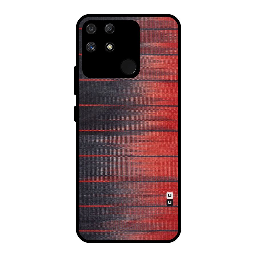 Fusion Shade Metal Back Case for Realme Narzo 50A