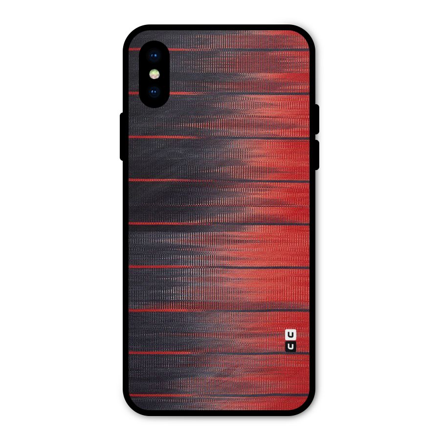 Fusion Shade Metal Back Case for iPhone X