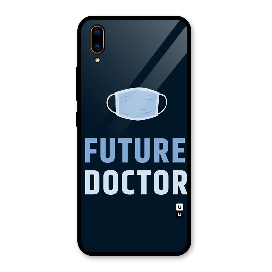Future Doctor Glass Back Case for Vivo V11 Pro