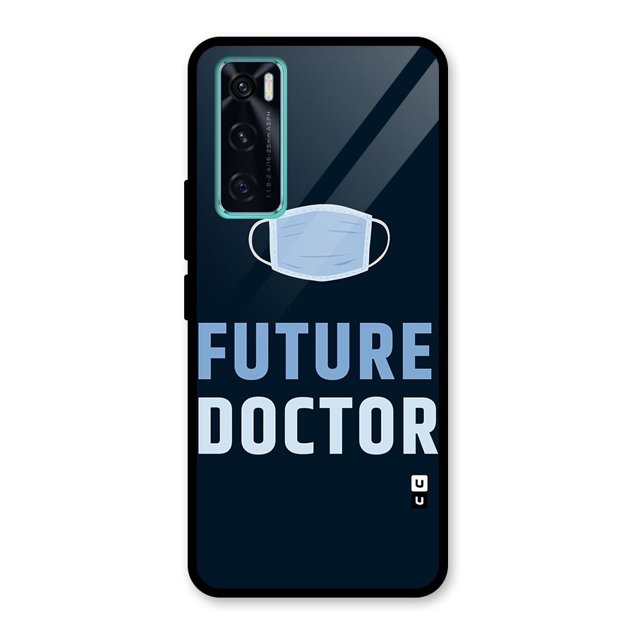 Future Doctor Glass Back Case for Vivo V20 SE