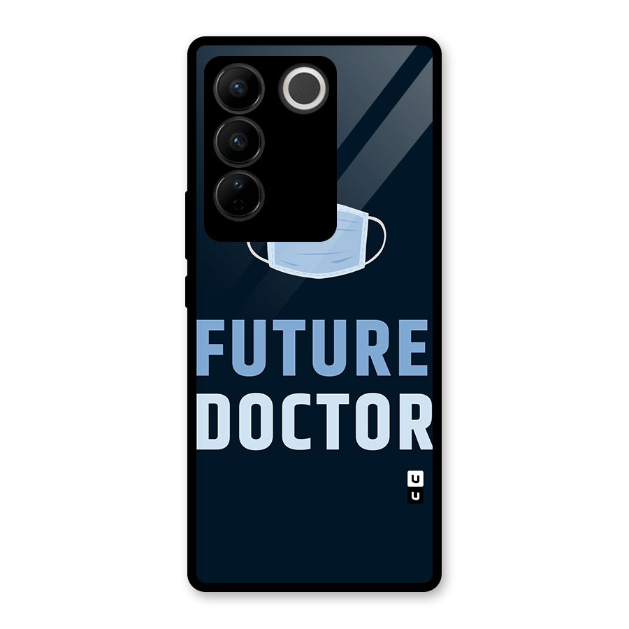 Future Doctor Glass Back Case for Vivo V27