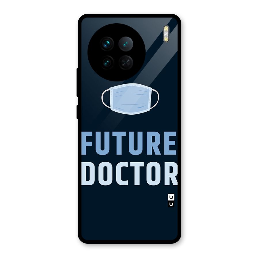Future Doctor Glass Back Case for Vivo X90