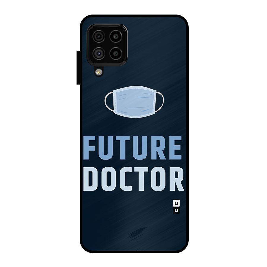 Future Doctor Metal Back Case for Galaxy A22 4G