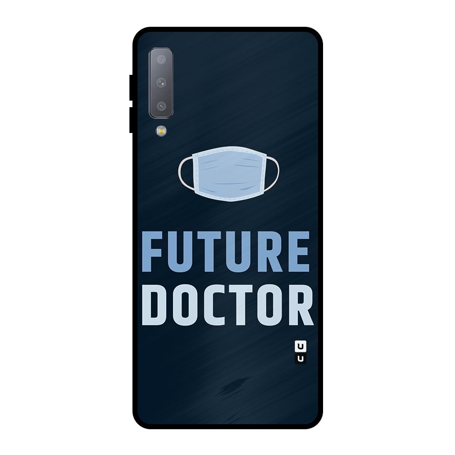 Future Doctor Metal Back Case for Galaxy A7 (2018)