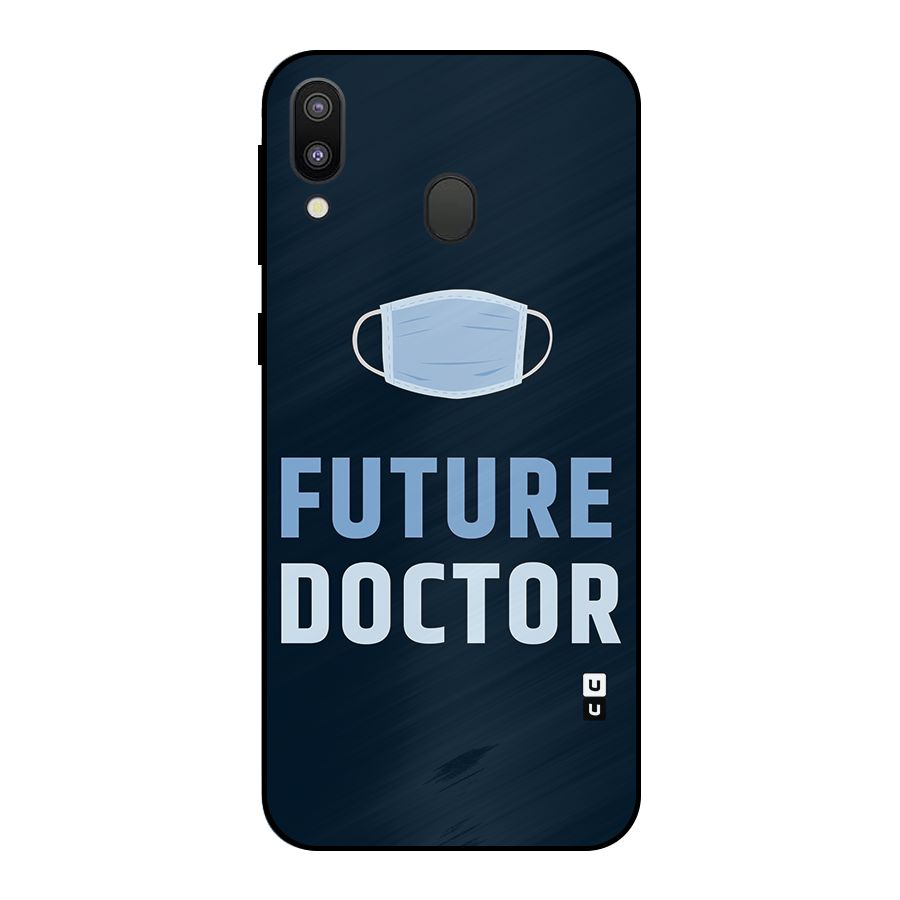 Future Doctor Metal Back Case for Galaxy M20