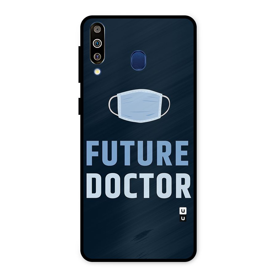 Future Doctor Metal Back Case for Galaxy M30