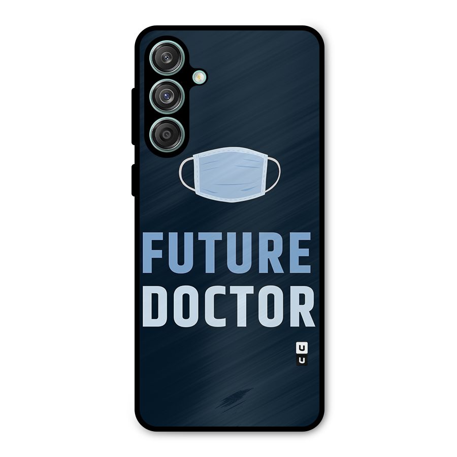 Future Doctor Metal Back Case for Galaxy M55 5G