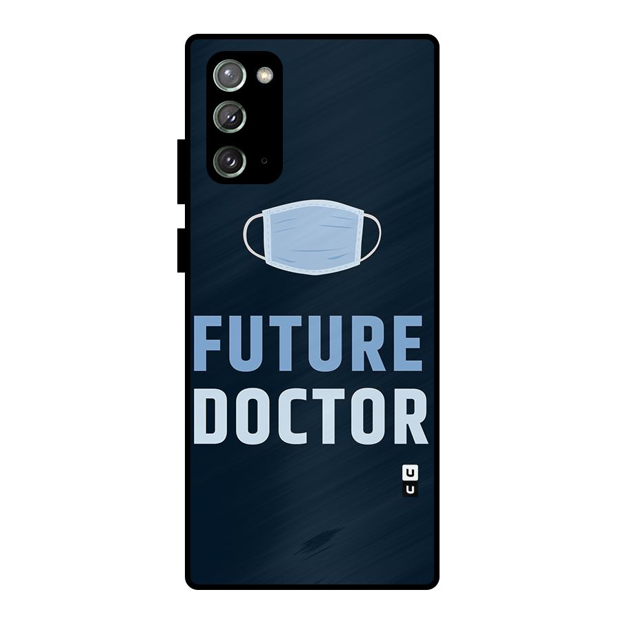 Future Doctor Metal Back Case for Galaxy Note 20