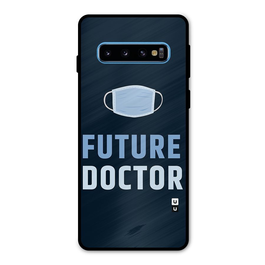 Future Doctor Metal Back Case for Galaxy S10